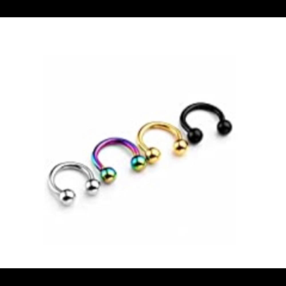 6pc 16G Stainless Steel Mulit Functional Hoops
